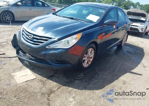 2012 Hyundai Sonata Gls из США, поврежденный, VIN 5NPEB4ACXCH461360